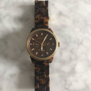 Michael Kors Tortoise Shell Watch